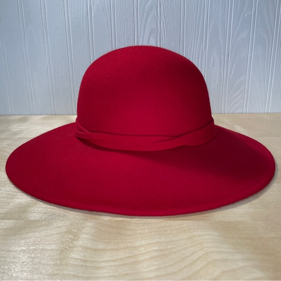 Something Special LA Wool Felt Hat - Red - Picture 5 of 14